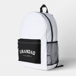 Opa hat ein neues Opa-Geschenk etabliert Bedruckter Rucksack