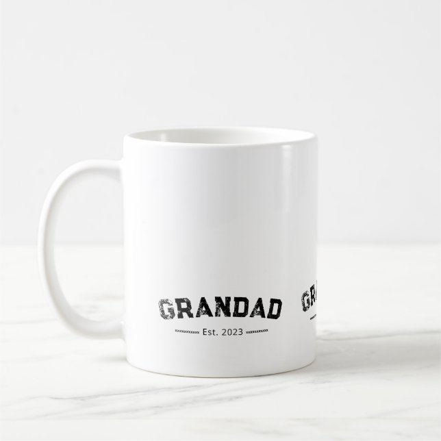 Opa hat ein neues Opa-Geschenk etabliert Kaffeetasse (Links)