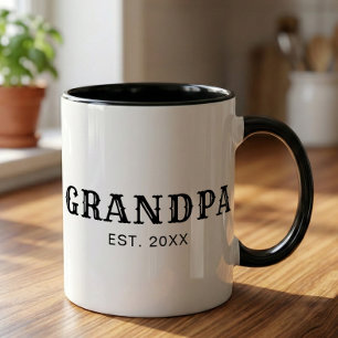 Opa hat ein neues Opa-Geschenk etabliert Tasse