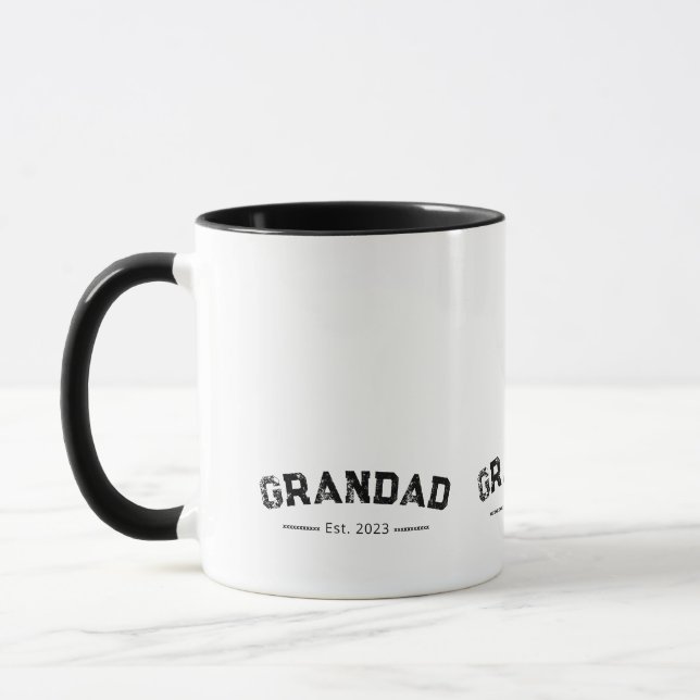 Opa hat ein neues Opa-Geschenk etabliert Tasse (Links)