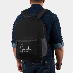 Opa hat ein neues Opa-Geschenk gegründet Bedruckter Rucksack