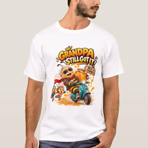Opa hat es immer noch drauf – Lustiges Bienenfamil T-Shirt