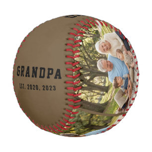 Opa hat kühne moderne schwarze 3 Foto eingerichtet Baseball