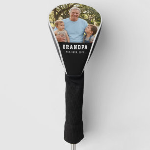 Opa hat modernes fett weißes Foto etabliert Golf Headcover