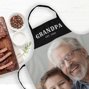 Opa hat Spaß Foto gegründet Schürze