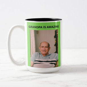 OPA IST ERSTAUNLICH ZWEIFARBIGE TASSE
