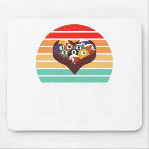 Opa ist mein Name Billard ist mein Spiel Billard Mousepad