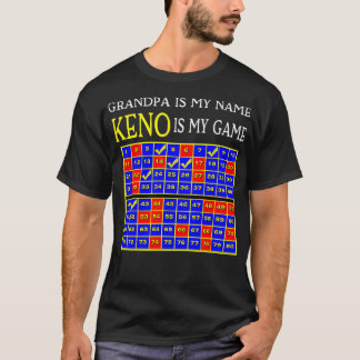 Opa ist mein Name Keno ist mein Game Großvater Ken T-Shirt