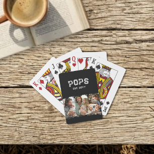 Opa Jahr 3 Foto Familienabend Spielkarten