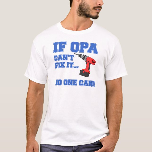 Opa kann es regeln T-Shirt (Vorderseite)