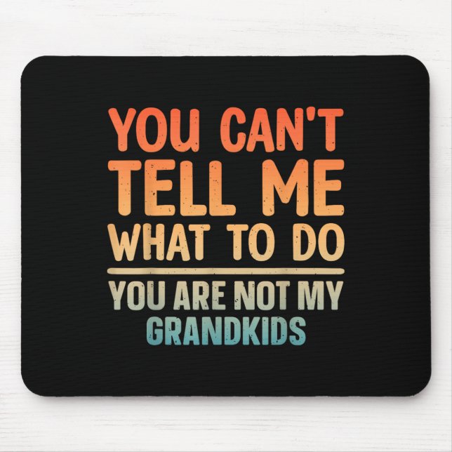 Opa Kunst - Großvater Papa Papi Mousepad (Vorne)