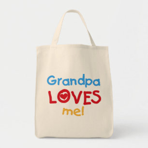 Opa Lieben Tshirts und Geschenke Tragetasche