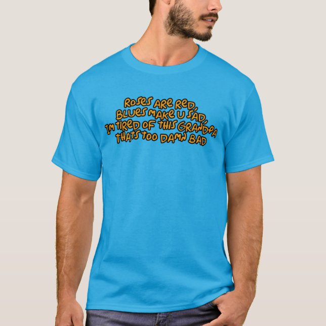 Opa Löcher... T-Shirt (Vorderseite)