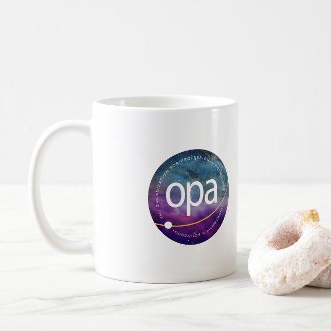 OPA Logo Tasse (Mit Donut)