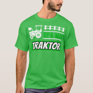 Opa lustiges Herren Traktor Rentner T-Shirt