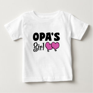 Opa-Mädchen Baby T-shirt