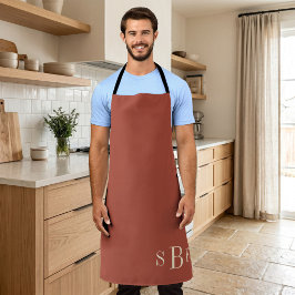 Opa-Monogramm-Küchengeschenk Schürze