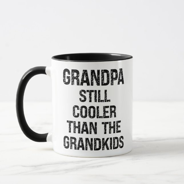 Opa noch Cool als die Großkinder Tasse (Links)