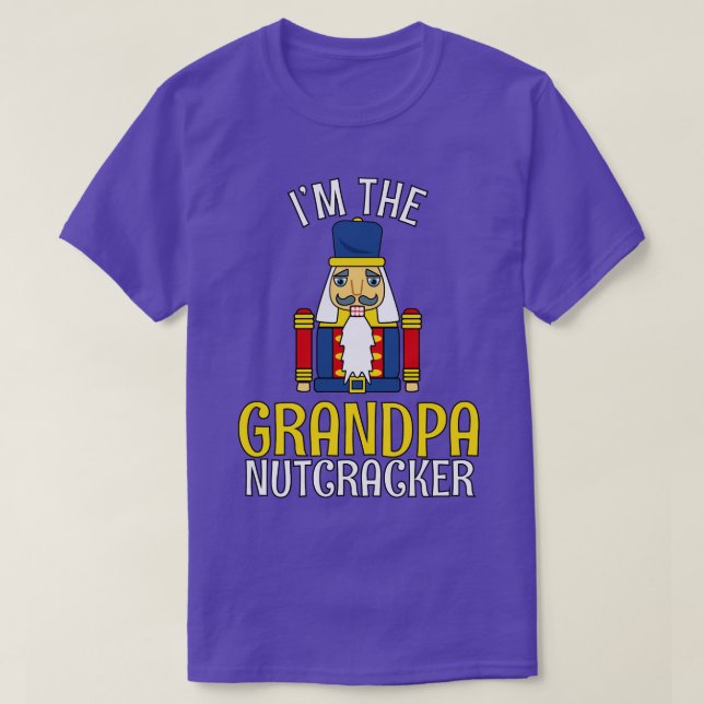 Opa Nutcracker Matching Family Weihnachten T-Shirt (Design vorne)