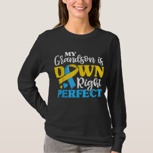 Opa Oma des Down-Syndroms Grandson Trisomy T-Shirt