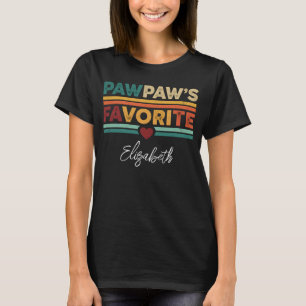 Opa/Omas Lieblings-Retro-Einfach-Modern-Schrift-Na T-Shirt
