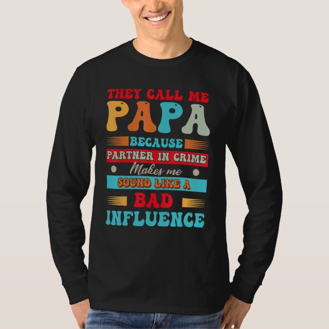 Opa  Papa Komplize T-Shirt (Vorderseite)