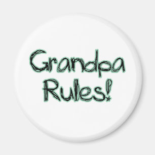 Opa-Regeln! Magnet