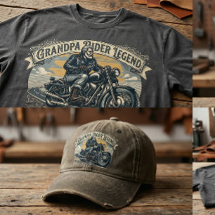Opa-Reiter-Legende-Trenddesign T-Shirt