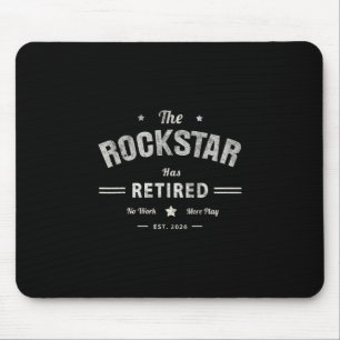 Opa Rockstar ist im Ruhestand 2026 Vater Kreuzfahr Mousepad