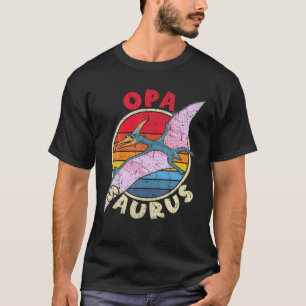 Opa Saurus I Pterodactylus I Familie passend T-Shirt