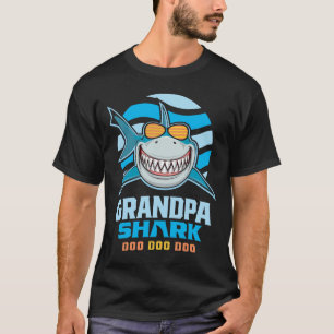 Opa Shark T-Shirt. Doo Doo Doo Geschenk T-Shirt