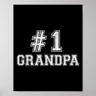 Opa-Shirt für Männer Poster