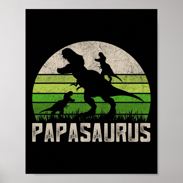 Opa Shirts Daddy Funny Vathers Day Geschenk Poster (Vorne)