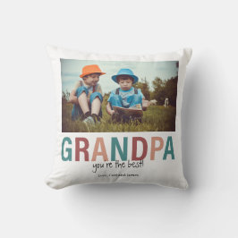 Opa Sie sind das beste Foto maßgeschneiderter Mode Kissen