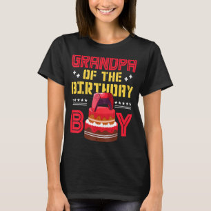 Opa The Birthday Boy Gamepad Gamer B-Day Fa T-Shirt