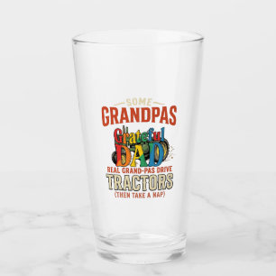 Opa Traktor Vintage Farm Nachthemd Design_1 Glas