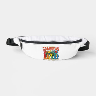 Opa Traktor Vintage Farm Nap-Shirt Design_1 Bauchtasche