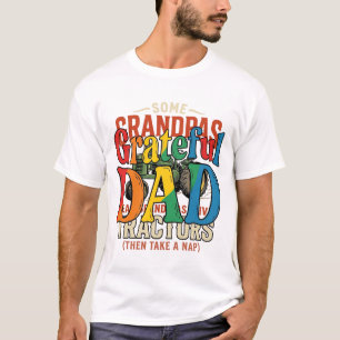 Opa Traktor Vintage Farm Nap-Shirt Design_1 T-Shirt
