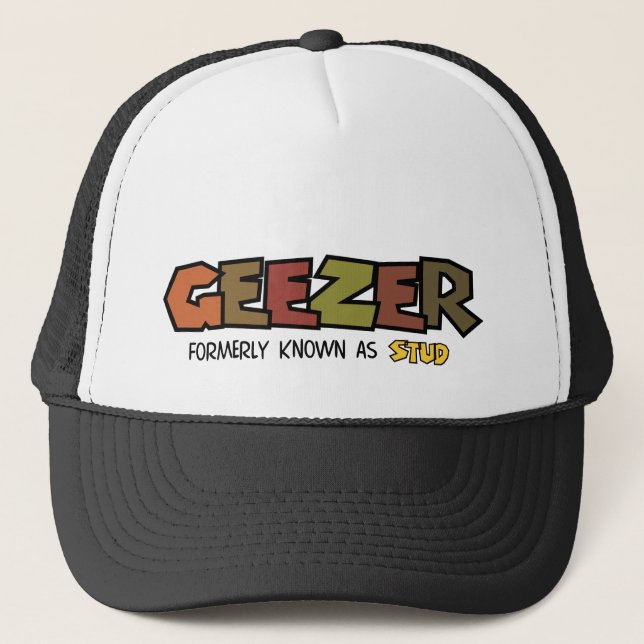 Opa Trucker Hut Truckerkappe (Vorderseite)