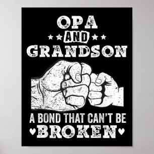 Opa und Enkel Eine Bindung, die nicht gebrochen we Poster