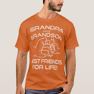 Opa und Großmutter Matching Fist Bump Bester Freun T-Shirt