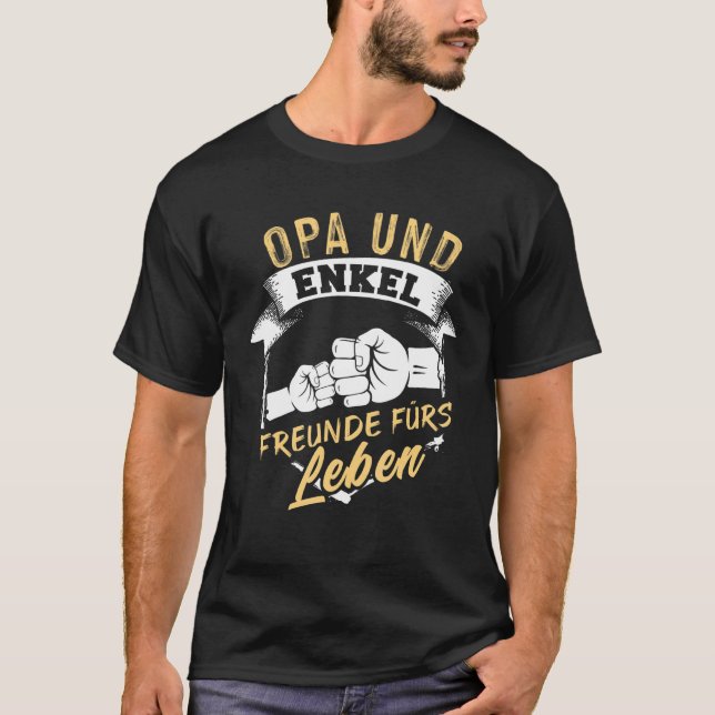 Opa und Großsöhne für Leben Beste Opi G T-Shirt (Vorderseite)