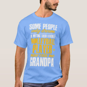 Opa Volleyball-Team Sport Spiker Großmeister T-Shirt