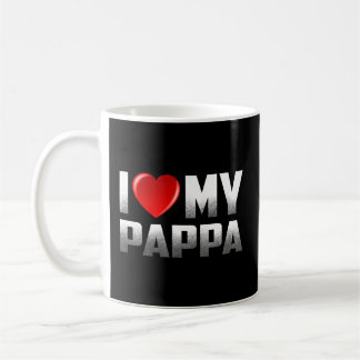 Opa von Großkindern Ich Liebe meinen Pappa-Vaterta Kaffeetasse
