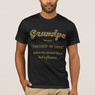 Opa Weil Komplize Lustig Tarnmuster T-Shirt