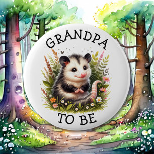 Opa   Woodland Themed Baby Dusche Button