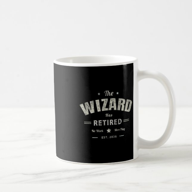 Opa Zauberer Hat Sich Zurückgezogen 2026 Mutter Re Kaffeetasse (Rechts)