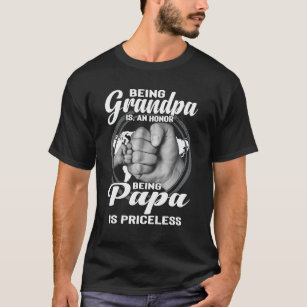 Opa zu sein ist eine Ehre Papa zu sein ist unbezah T-Shirt