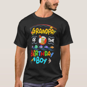 Opa zum Geburtstag für Jungen Süßer Fisch Meer Tra T-Shirt