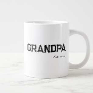 "Opa" zum Geburtstag Papa Vatertagsgeschenk Jumbo-Tasse